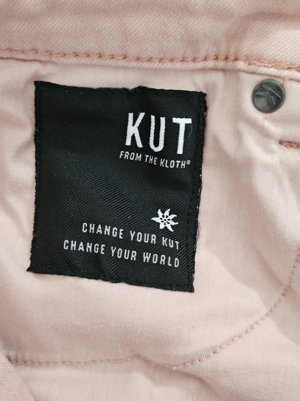 Kut from the Kloth Connie Fab AB Ankle Skinny High Rise Womens Size 6 Color Rose - Picture 11 of 12